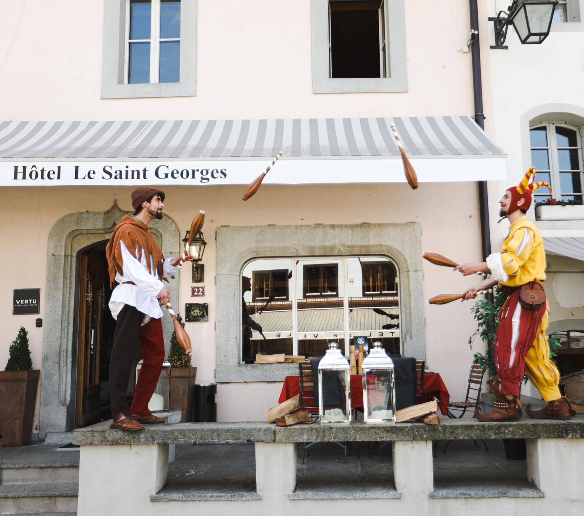 Le Saint Georges Hotel Gruyeres Exterior photo